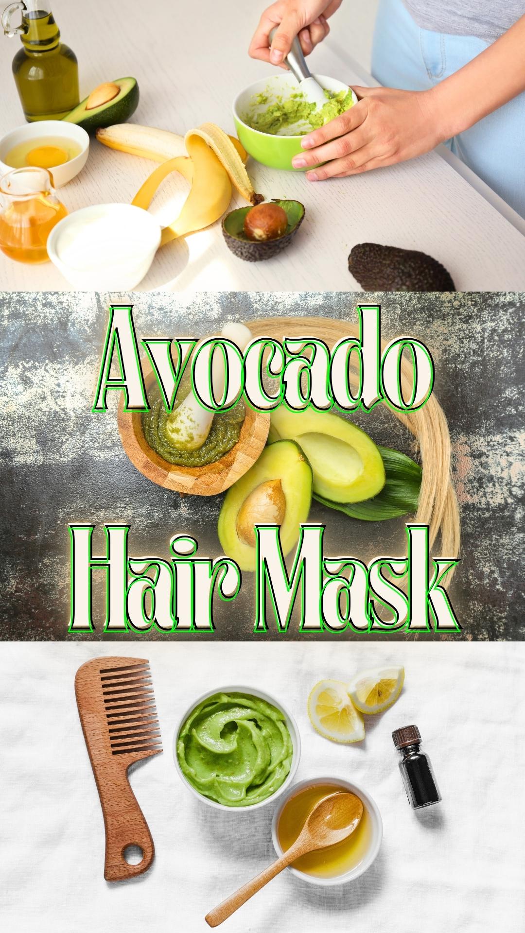 Avocado Hair Mask DIY