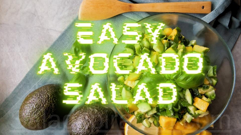 Easy Avocado Salad #easyavocadosalad #saladspiration #saladinspiration