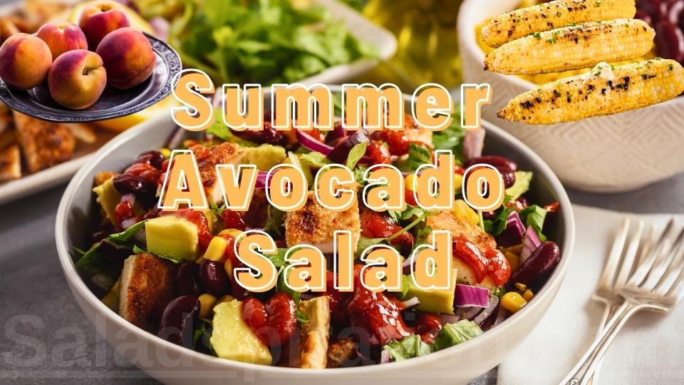 Summer Avocado Salad #summeravocadosalad #saladspiration #saladinspiration