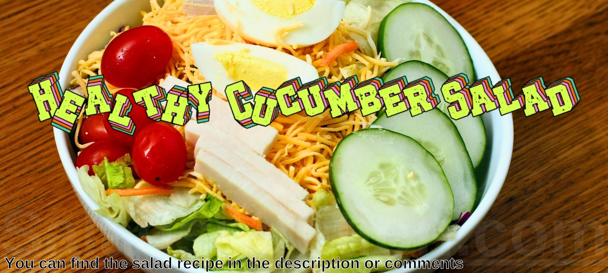 Healthy Cucumber Salad #healthycucumbersalad #saladspiration #saladinspiration