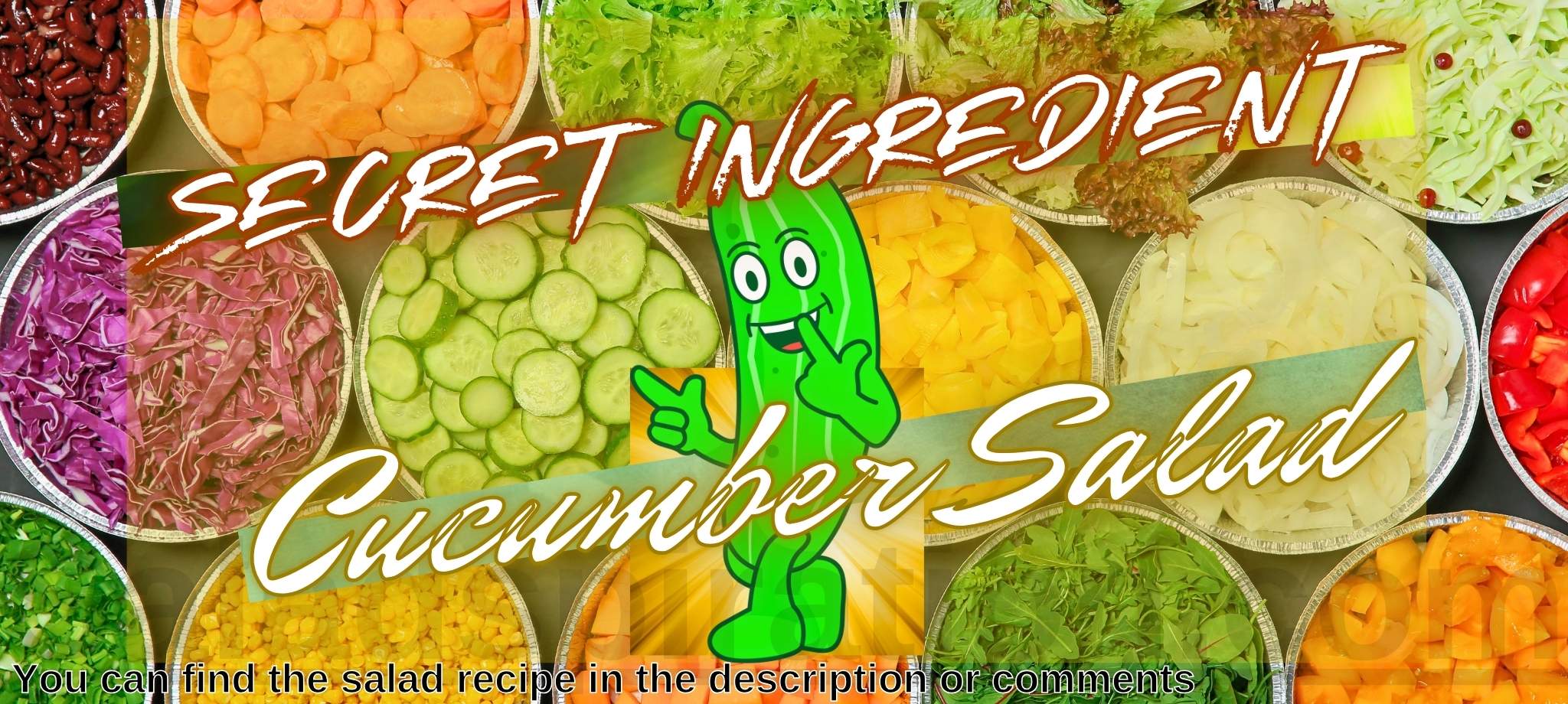 Secret Ingredient Cucumber Salad #SecretIngredientCucumberSalad #saladspiration #saladinspiration