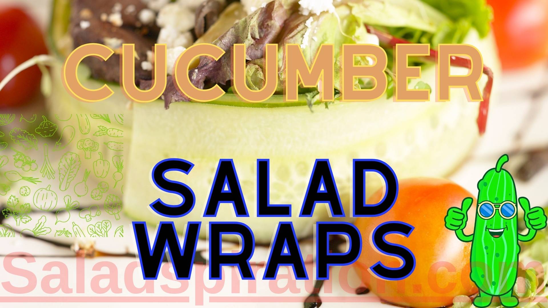 Cucumber Salad Wraps: A Refreshing and Flavorful Light Meal #cucumbersaladwraps #cucumber #saladspiration