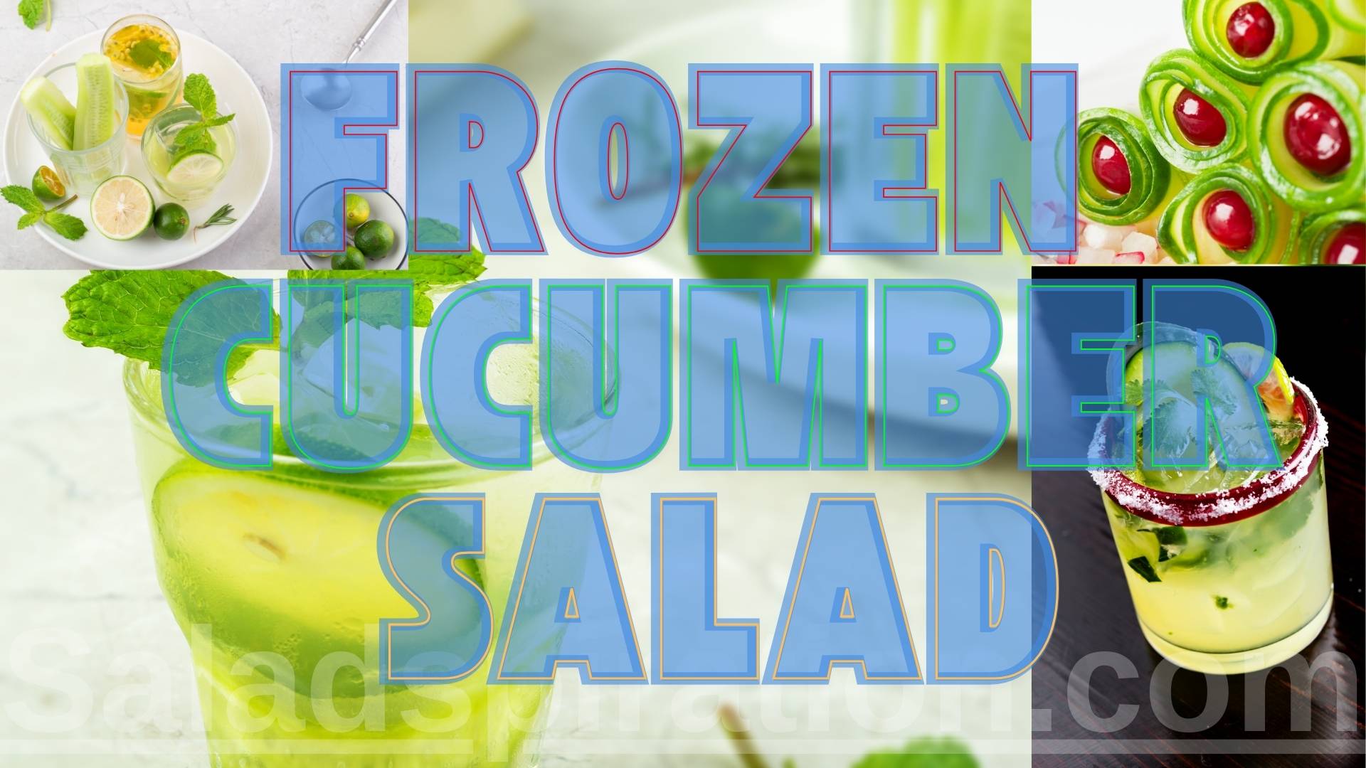 Frozen Cucumber Salad: A Refreshing Summer Delight #frozencucumbersalad #cucumber #saladspiration