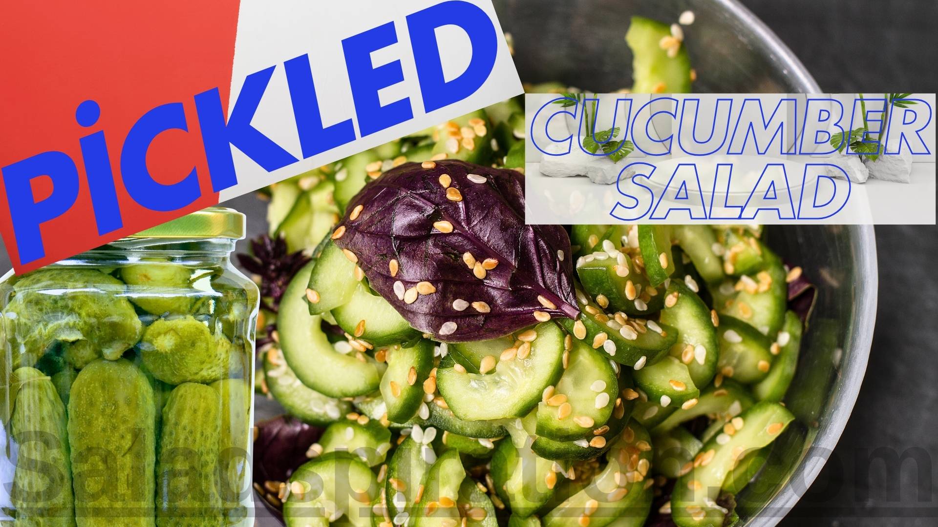 Pickled Cucumber Salad: A Tangy Twist on a Classic #pickledcucumbersalad #cucumber #saladspiration